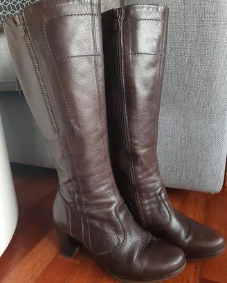 Stivali in pelle Nero Giardini 