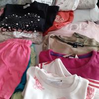 abbigliamento primavera estate bimba 4/5 anni