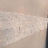 Rivestimento murale in quarzo naturale bianco