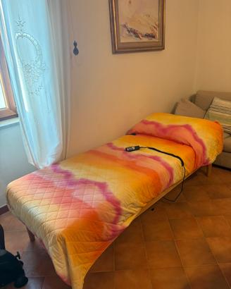 Rete Motorizzata Singola in Legno con materasso