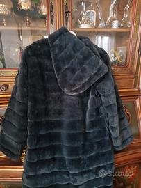 CAPPOTTO PELLICCIA ECOLOGICA 