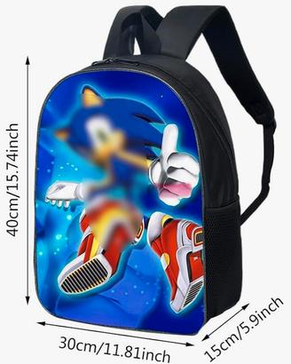 Zaino sonic + portamerenda o tele sonic 70x140