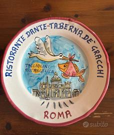 Piatto del buon ricordo Roma