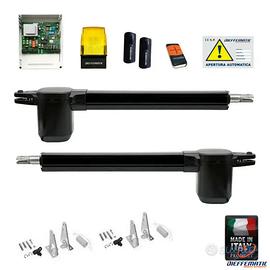 kit cancello battente 220v ante 2.5 mt max  250 kg