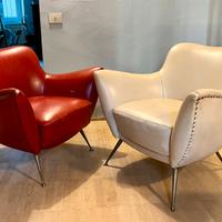 Coppia di poltrone anni 70