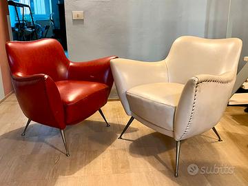 Coppia di poltrone anni 70