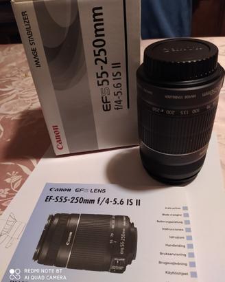 Canon efs 55/250