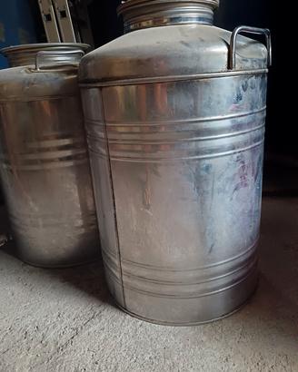 3 fusti Cordivari 50 lt acciaio inox