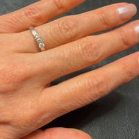 Trilogy in oro bianco 18 ct.