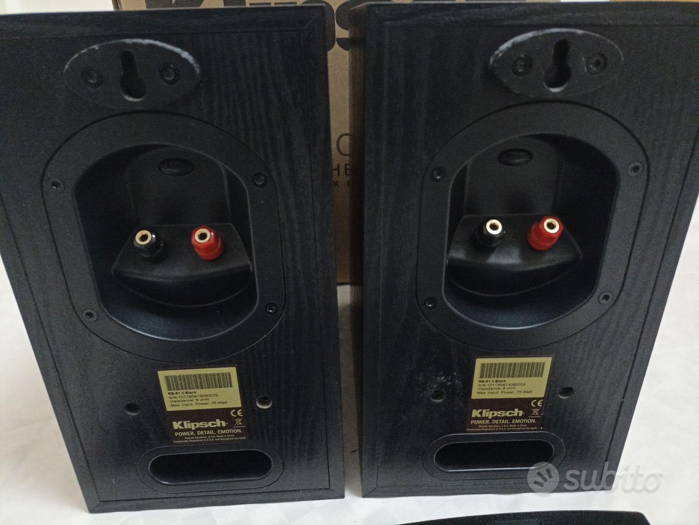 Klipsch Reference RB-51 II Diffusori Scaffale 13cm Audio/Video - Main Image