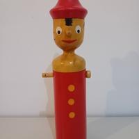 Pinocchio salvadanaio legno 
