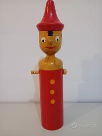 Pinocchio salvadanaio legno 