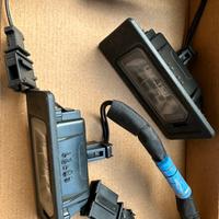 Luci a led porta targa Audi A4