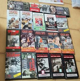 set 18 vhs guerra 