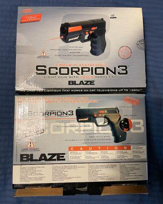 2× Pistole Blaze Scorpion 3 PS1 / PS2 / PS one
