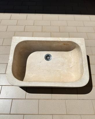 Lavabo e Piano Cottura in Marmo