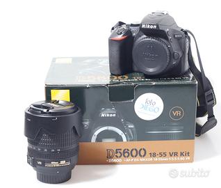 FOTOCAMERA DIGITALE REFLEX NIKON D5600 + 18-105 VR