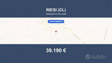 Immobile in asta di 131 m² con box auto a Riesi