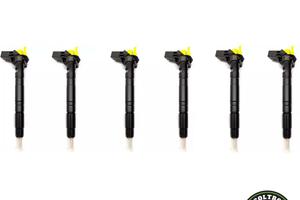 6 INIETTORI BOSCH 0445117017 BMW 535D 740D X5 X6 3