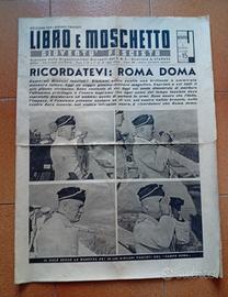 libro e moschetto del 15 settembre 1937