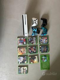 xbox one usata con 10 giochi 4 controller d