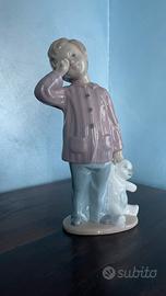 Bimbo con orsetto Nao Lladro
