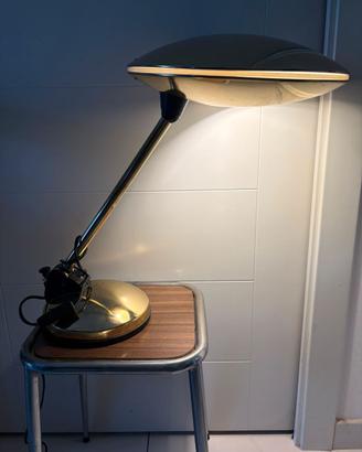 lampada ufo Aluminor ottone  anni 70