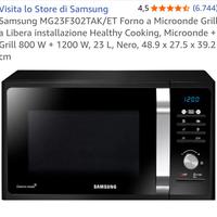 Samsung MG23F302TAK/ET Forno a Microonde Grill