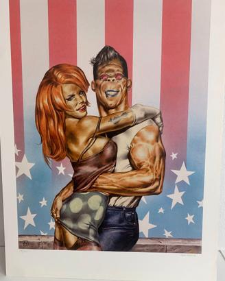 serigrafia originale di Tanino Liberatore