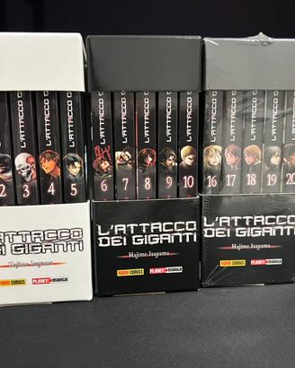 Manga - L'attacco dei giganti