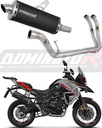 SCARICO COMPLETO H7 TITANIO BLACK BENELLI TRK 702 