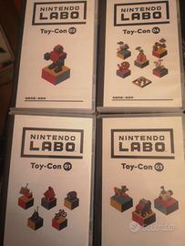 4 set nintendo labo 1 2 3 e 4