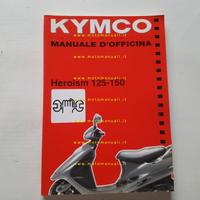 Kymco Heroism 125 - 150 manuale officina Italiano 