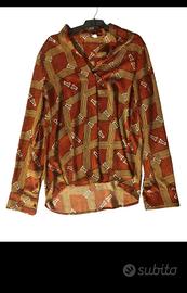 Imperial Camicia Donna Fantasia Etnica Arancio M/L