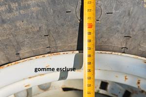 Cerchi stretti per gomme New Holland 4050 trattore