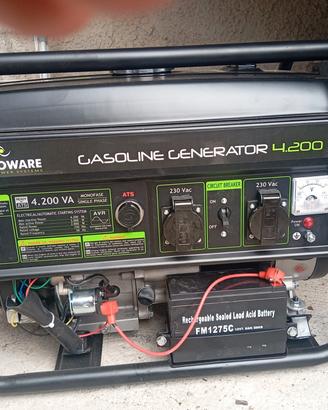 Generatore di corrente tecnoware 4.200  a benzina