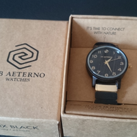 Orologio in legno AB AETERNO