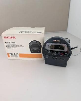 Radiosveglia Aiwa FR-A35 con scatola originale