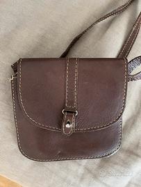 Borsa cuoio tracolla 18per18cm