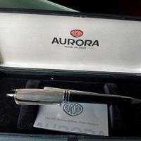 Aurora penna a sfera nuova argento