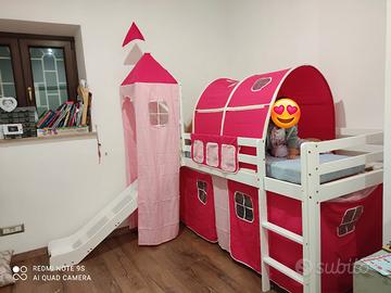 letto con scivolo Princess