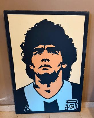 Quadro Maradona