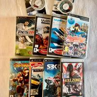 Giochi PSP: ~ 11 UMD con custodia e libretto ~