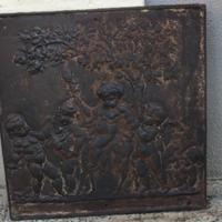 piastra camino in ghisa 