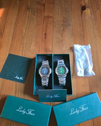 Lucky Fours Caspian Ocean & Emerald + OMAGGIO