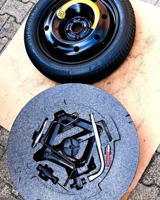 ruotino 125/80 r17 jeep renegade fiat 500x alfa