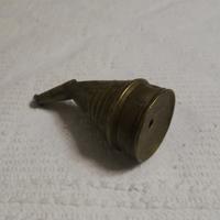 Richiamo Caccia Uccelli Vintage Ottone 