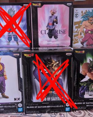Collezione Action Figure Dragonball 