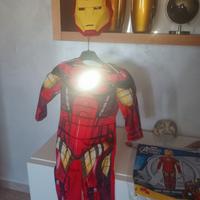 Costume originale Ironman 3-4 anni con maschera
