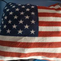 Cuscino decorativo morbido con bandiera americana